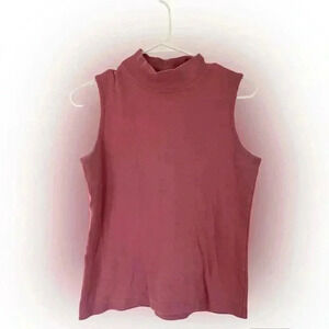 Blush pink women’s turtleneck size s Christopher & banks